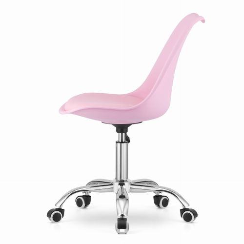 Chaise Pivotante Alba - Rose 61x41x52