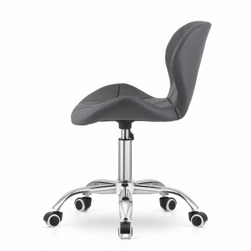 Chaise Pivotante Avola - Gris 46x46x52