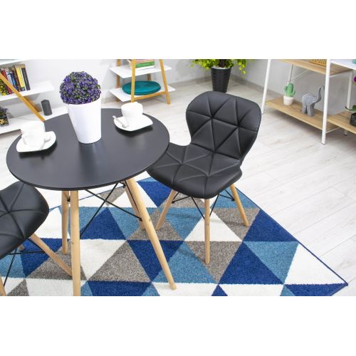 Table Todi Ronde 60 Cm - Noir 69x72x9