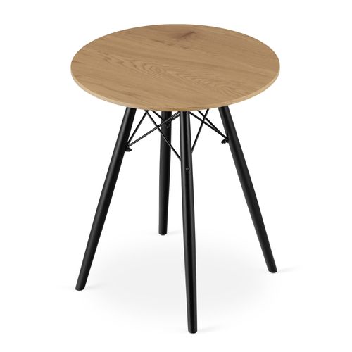 Table Todi Ronde 60 Cm - Chêne 69x72x9