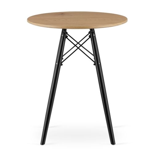 Table Todi Ronde 60 Cm - Chêne 69x72x9