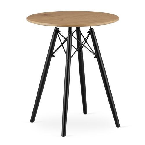 Table Todi Ronde 60 Cm - Chêne 69x72x9
