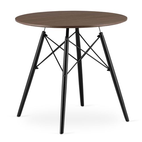 Table Todi Ronde 80 Cm - Frêne 88x91x9