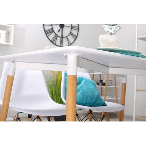 Table Adria 120cm X 80cm - Blanc 132x92x15