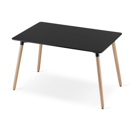 Table Adria 120cm X 80cm - Noir 132x92x15