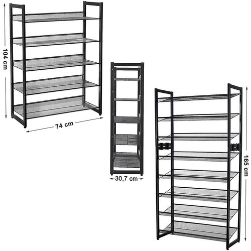 Étagère à Chaussures 106x38x7