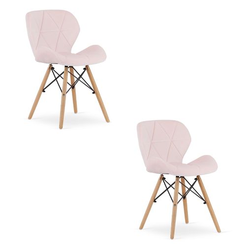 Chaise Lago Aksamit - Rose X 2 46x46x52