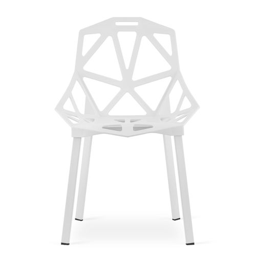 Chaises Essen - Blanches X 3 63x56x64