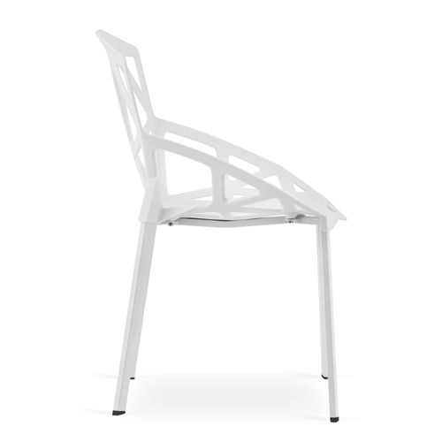 Chaises Essen - Blanches X 3 63x56x64