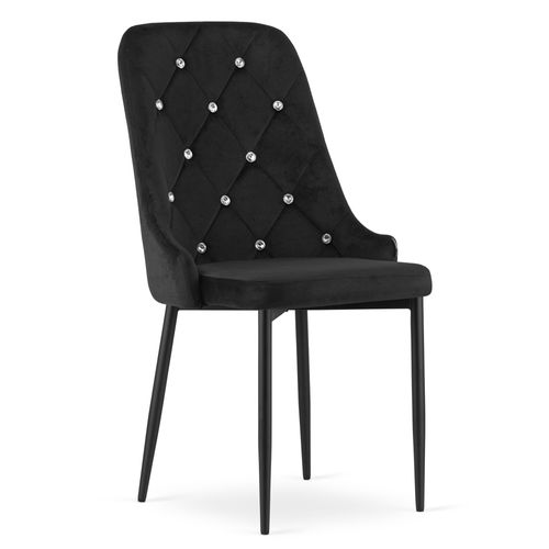 Chaise Amore - Noire X 4 77x73x50