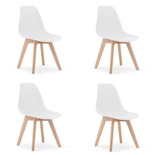 Chaise Kito - Blanches X 4 60x50x50