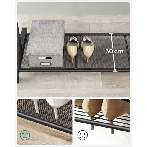 Portant à Roulettes Pour Vêtements - 44x12x32