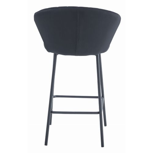 Hoker Gatta - Velours Noir / Pieds Noirs X 3 65x66x61