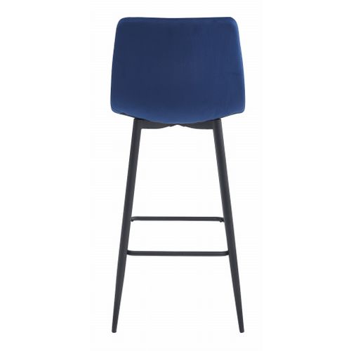 Hoker Arceto - Velours Bleu Marine / Pieds Noirs X 3 73x46x62