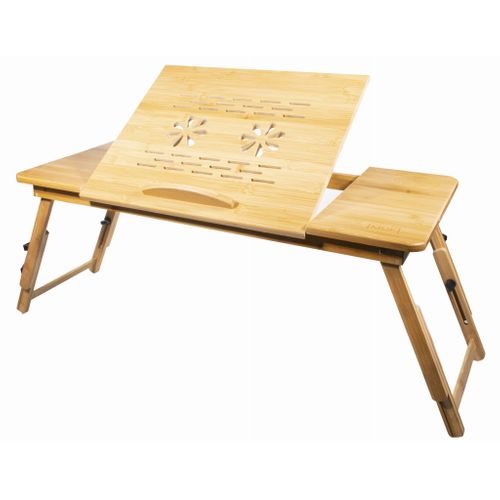 Table Pour Ordinateur Portable Bambou XL 73x37x7