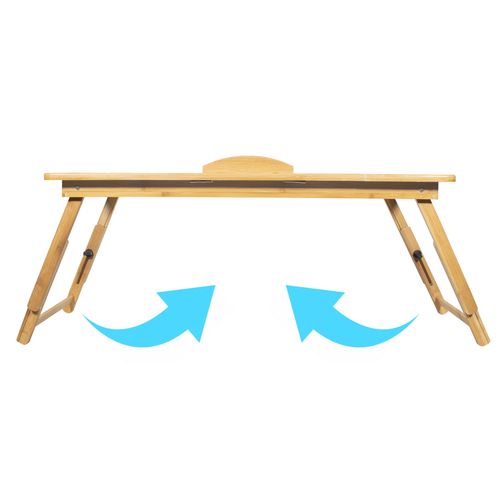 Table Pour Ordinateur Portable Bambou XL 73x37x7