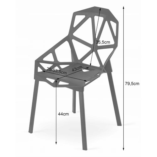 Ensemble Table Ronde Todi 60 Frêne + 2 Chaises Essen Noires - 60x60x75
