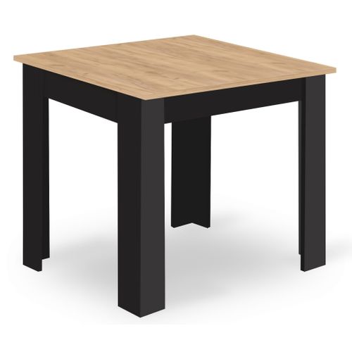 Table Np 80x80 Artisan Pieds Noirs 89x7x82