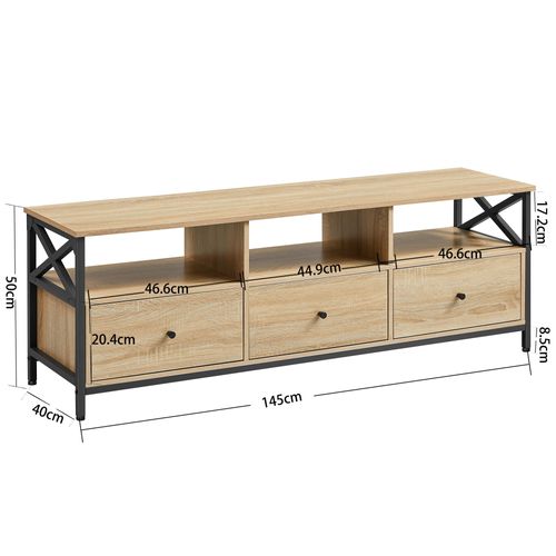 Meuble TV - Sonoma - 159x11x49