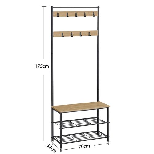 Porte-manteau Sur Pied - Sonoma - 79x12x47