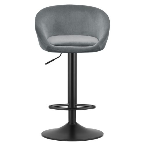 Hoker East - Velours Gris/base Noire 49x35x47