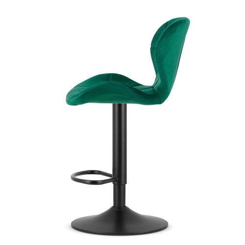 Hoker West - Velours Vert/base Noire X 2 50x48x45