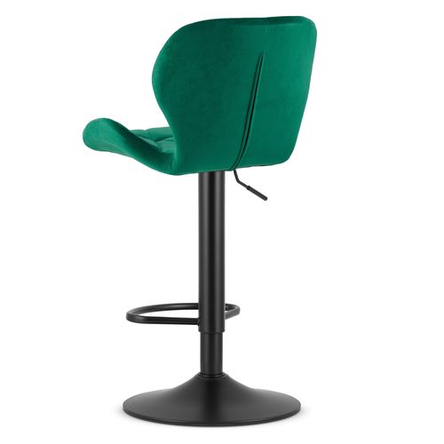 Hoker West - Velours Vert/base Noire X 2 50x48x45