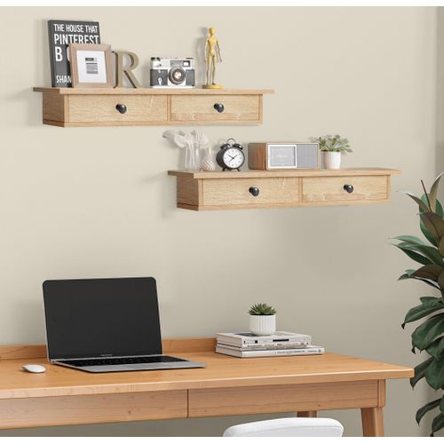 Armoire Murale à Tiroirs - Sonoma - 72x11x22