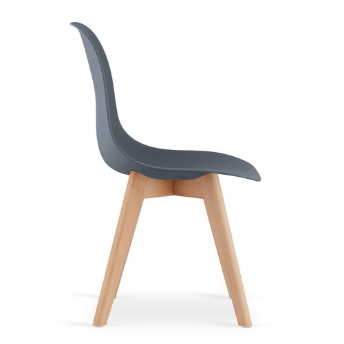 Chaise Kito - Ardoise Foncée X 3 60x50x50