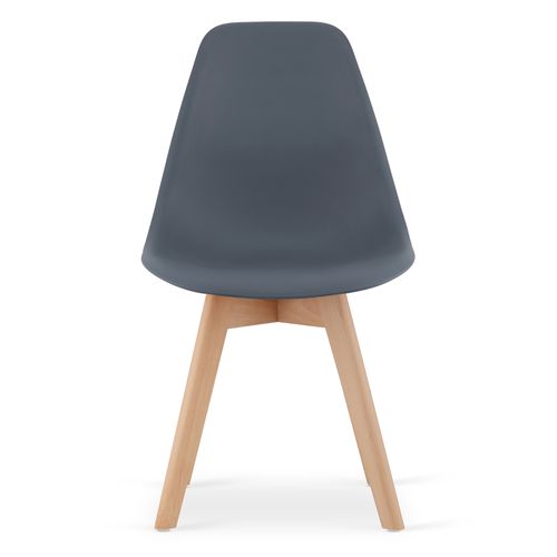 Chaise Kito - Ardoise Foncée X 3 60x50x50