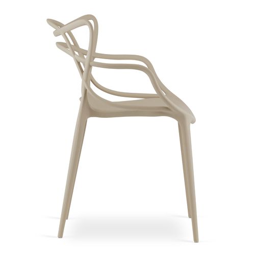 Chaise Kato - Beige X 2 61x52x51