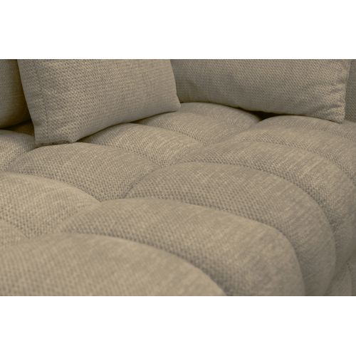 Canapé fixe 4 places CAPSIO coloris beige