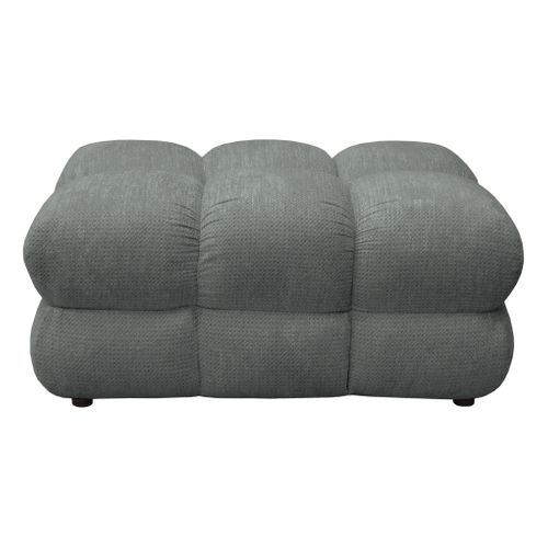 Pouf CAPSIO tissu vert