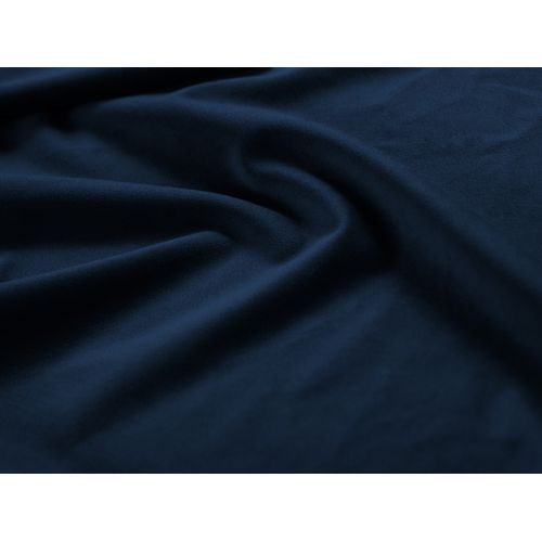 Méridienne Droite "bali" En Velours Bleu Roi