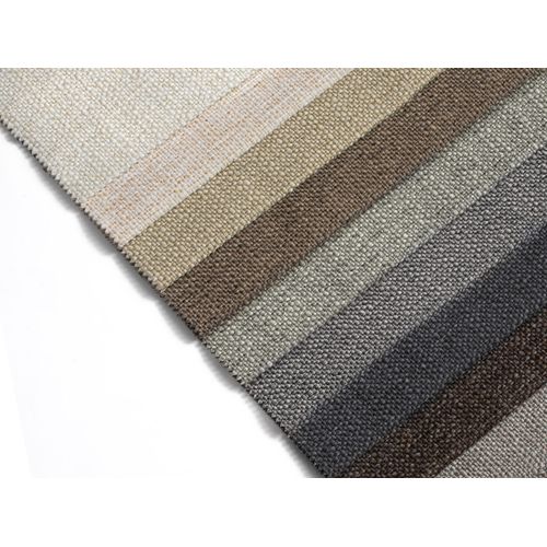 Méridienne Gauche "vienna" En Tissu Structurel Gris Clair
