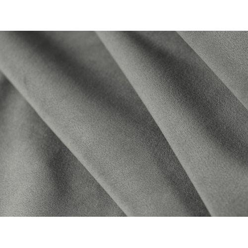 Canapé D'angle Symétrique Modulable "rome" 5 Places En Velours Gris