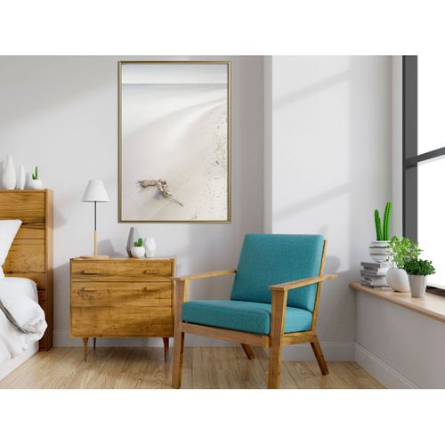 Affiche Murale Encadrée "shore" 40 X 60 Cm Doré