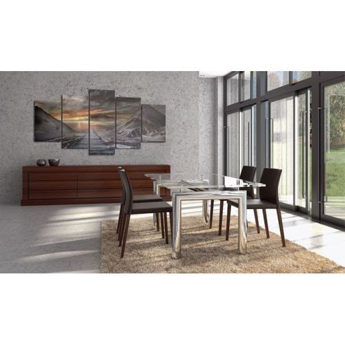 Tableau Terre Déserte 100x50 Cm