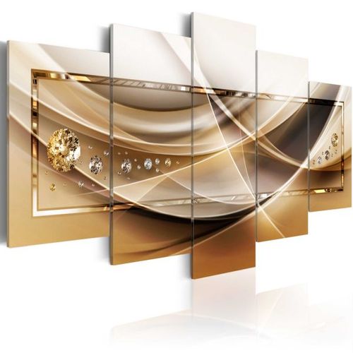 Tableau Golden Frame 200x100 Cm