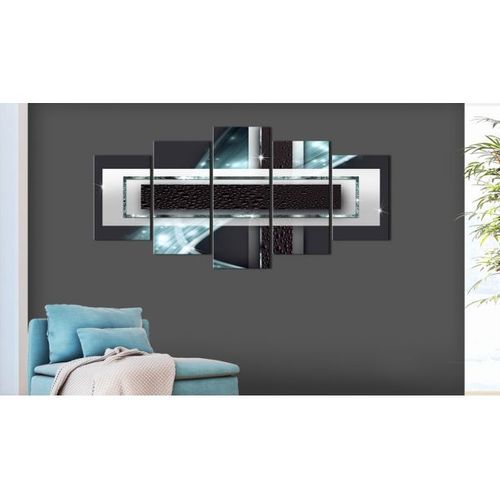 Tableau Azure Rain 200x100 Cm