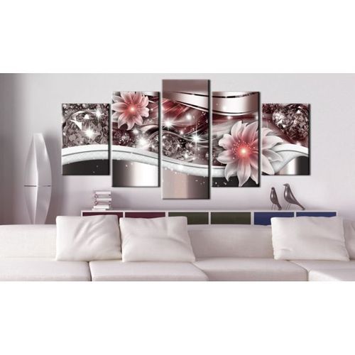 Tableau Red Gleam 200x100 Cm