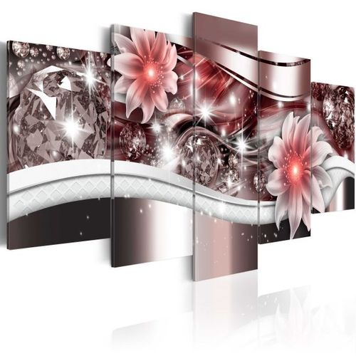 Tableau Red Gleam 200x100 Cm
