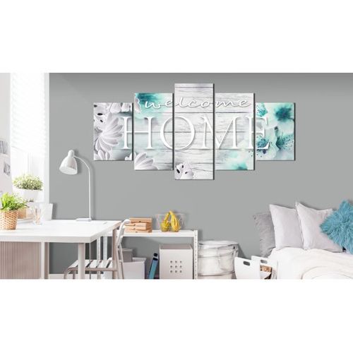 Tableau Vintage Azure Asylum 200x100 Cm