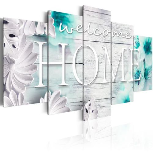 Tableau Vintage Azure Asylum 200x100 Cm