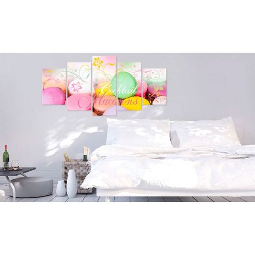 Tableau Nature Morte Macarons 200x100 Cm
