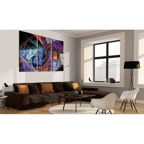 Tableau Abstraction De Différentes Couleurs 60x40 Cm