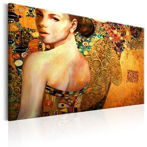 Tableau Personnages Golden Lady 60x40 Cm