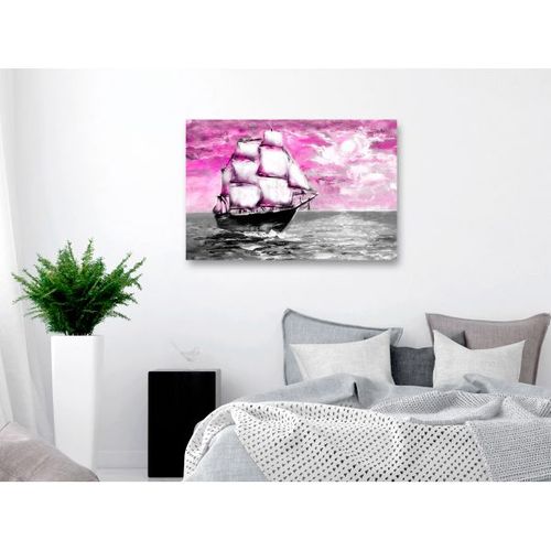 Tableau Spring Cruise (1 Part) Wide Pink 90x60 Cm