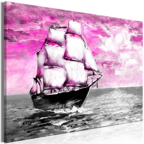 Tableau Spring Cruise (1 Part) Wide Pink 90x60 Cm