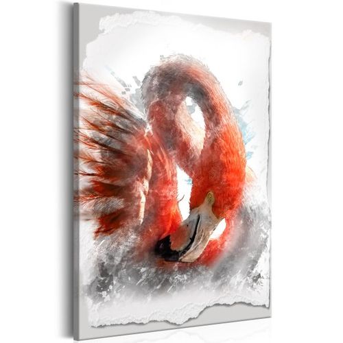 Tableau Red Flamingo 80x120 Cm